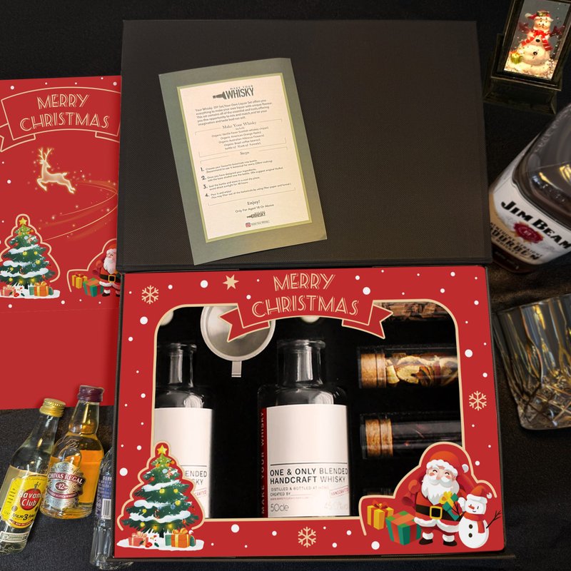 24H快速出貨| 聖誕交換禮物必備 DIY材料包套裝 Mini whisky版 - 其他 - 其他材質 