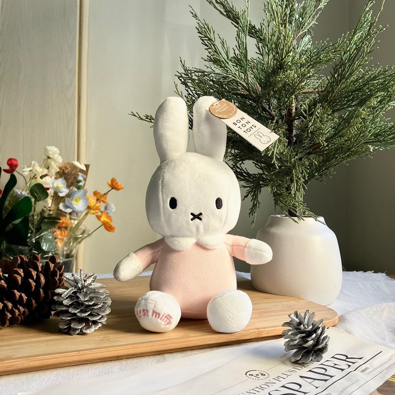 BON TON TOYS Miffy Rabbit Stuffed Doll-First Meeting Powder 23cm - Stuffed Dolls & Figurines - Polyester Pink