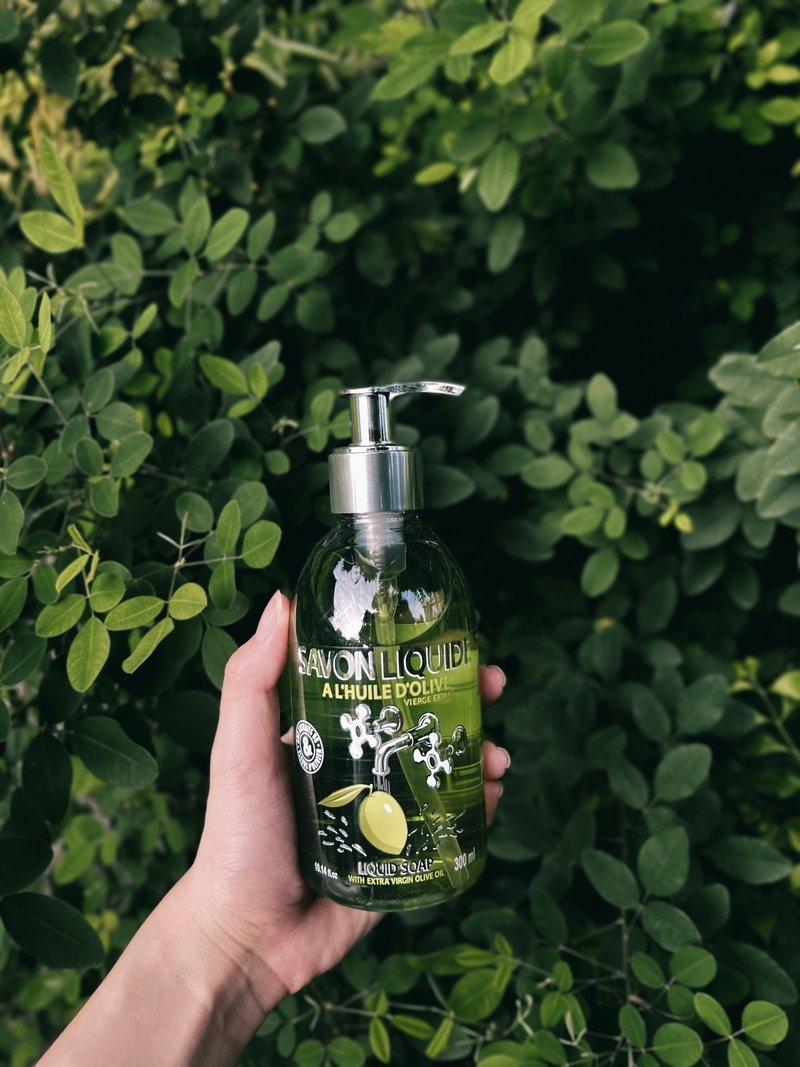 頂級橄欖油呵護液皂300mL  保濕潤澤身體洗手通用 - 沐浴乳/沐浴用品 - 其他材質 綠色