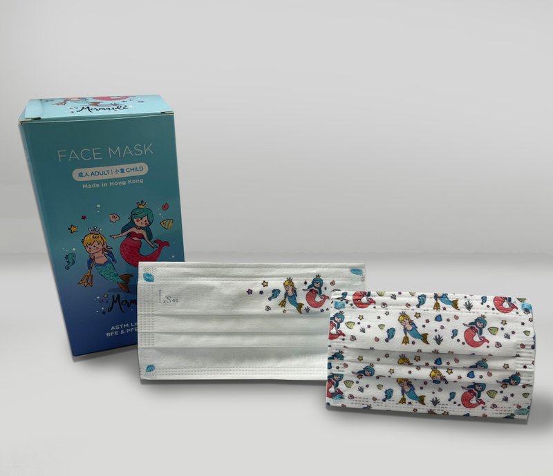 KDシリーズマーメイド親子マスクセット - マスク・コスプレマスク - その他の化学繊維 