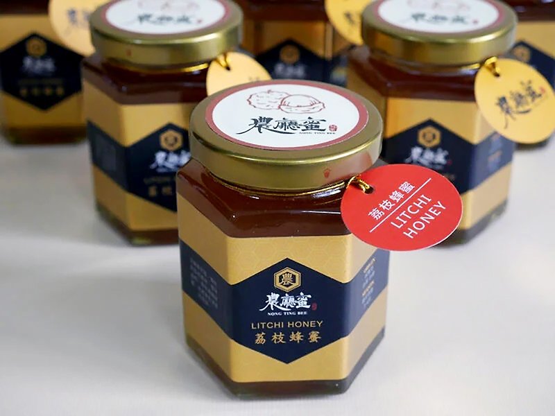 [Farm Hall Honey] 230g Lychee Honey_Small Pack (Christmas Gift Exchange) - น้ำผึ้ง - อาหารสด 