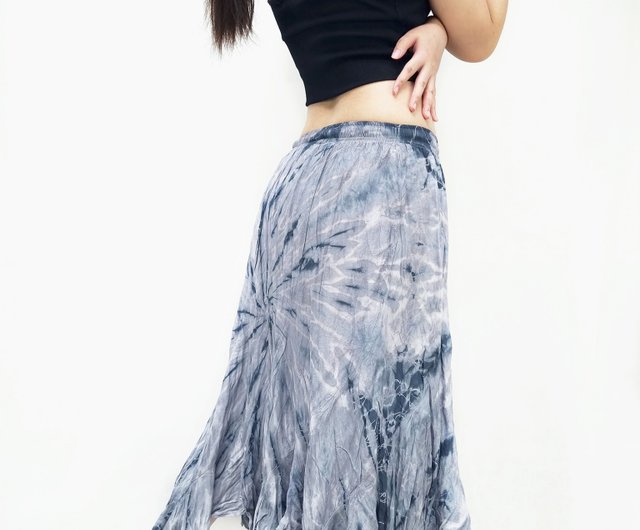 Tie dye hotsell flared skirt