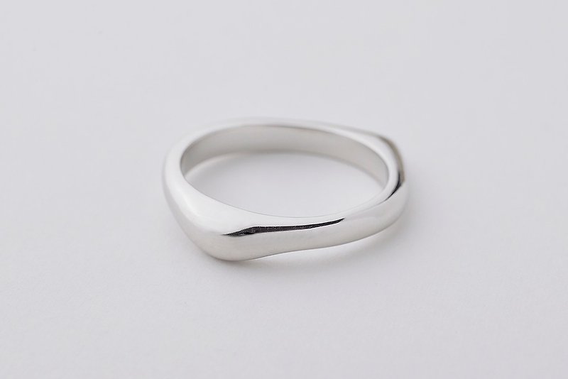 【Silver925】water:ring - แหวนทั่วไป - โลหะ สีเงิน