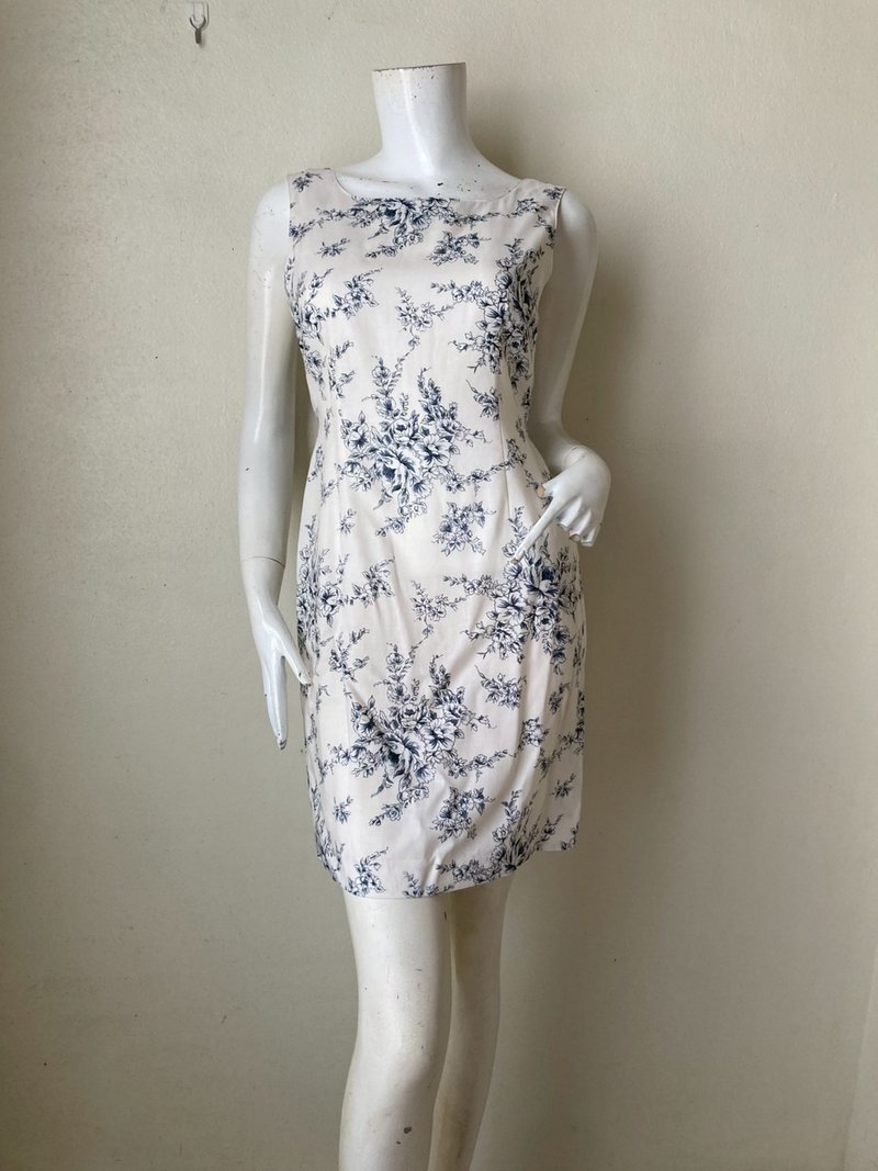 Vintage Keith Sleeveless Tunic Dress /Rayon and Heump dress Size Small - 洋裝/連身裙 - 聚酯纖維 