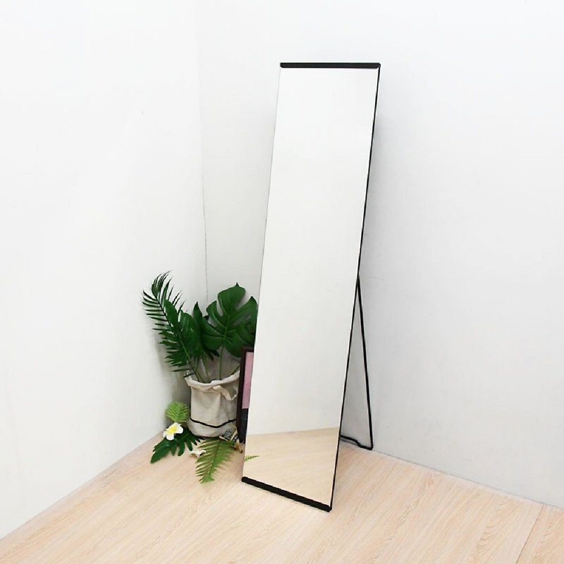 Simple full-length mirror standing mirror full-length mirror one-piece mirror floor mirror makeup mirror mirror | Joe Aisen - Other Furniture - Glass Transparent