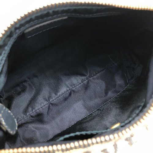 Christian Dior Dior Trotter Padlock Jacquard Mini Boston Mini Bag Handbag  Navy hawitk - Shop solo-vintage Handbags & Totes - Pinkoi