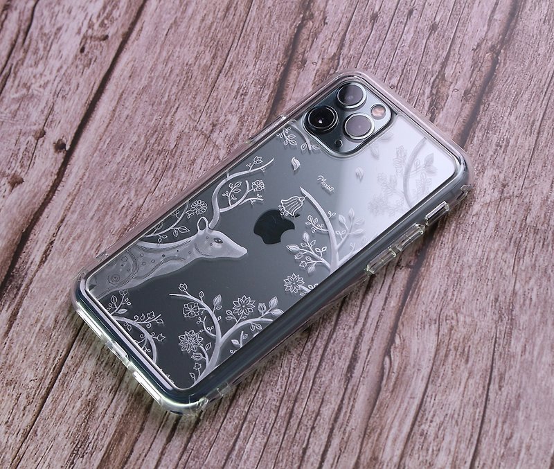 D-Armor Shockproof case with Anti-Yellowing and Technology.Dear Deer - Phone Cases - Plastic Transparent