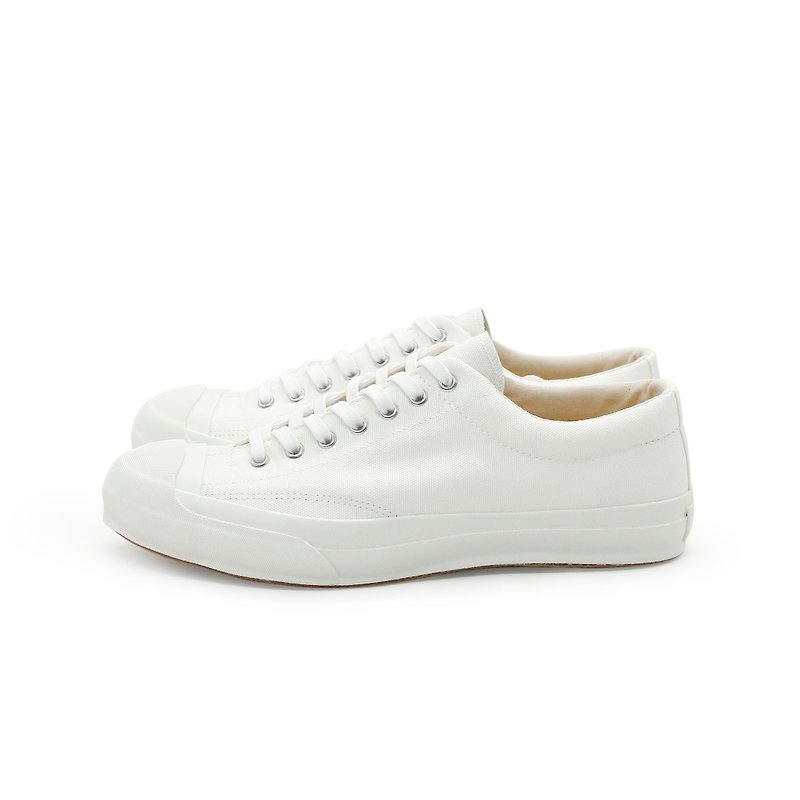 日本久留米月星職人品牌 - GYM COURT - WHITE - 男款休閒鞋 - 其他材質 白色