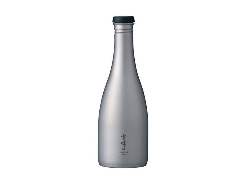單層鈦金屬清酒瓶 (TW-540) - 露營用品 - 其他金屬 銀色