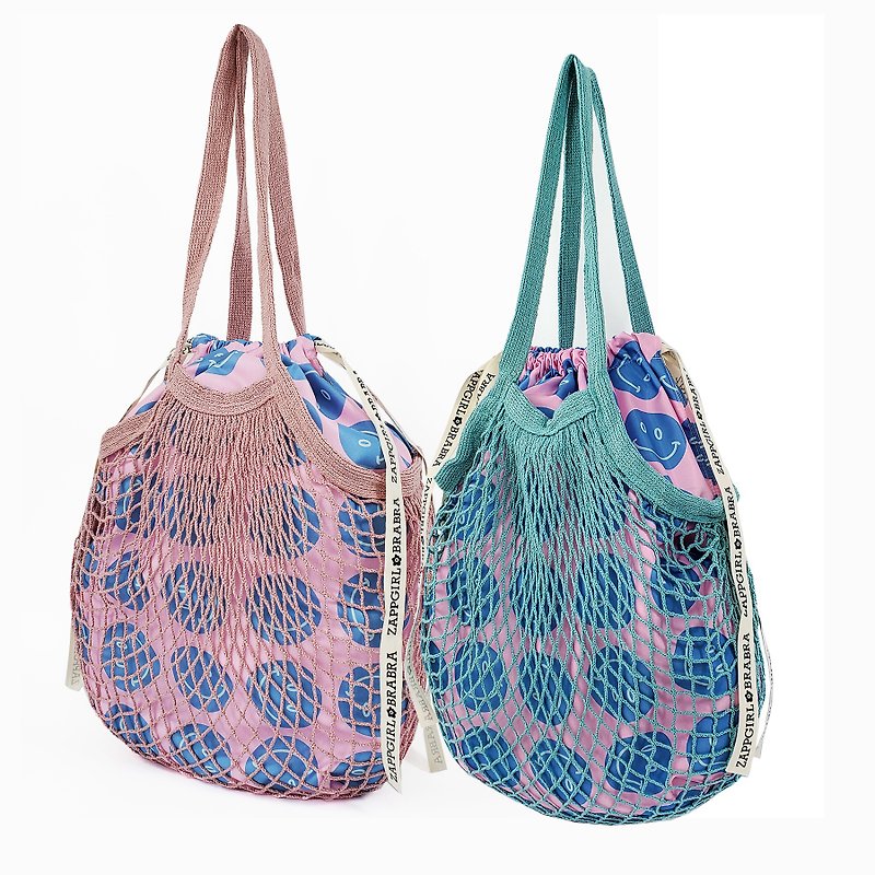 Double layers Cotton Tote Mesh Shopping String Net bag - Handbags & Totes - Cotton & Hemp 