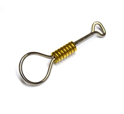 Hippodrome Studio Jeff Decker Noose Brass Hanging Keyring Hippodrome Studio Jeff Decker Noose Brass Hanging Keyring