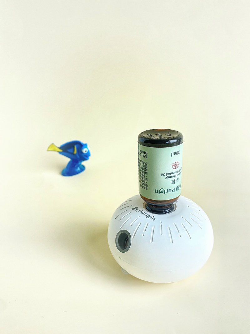 小章魚 感應式擴香儀 搭配甜橙、檸檬歐盟有機精油 萬用款適用多 - 香氛/精油/擴香 - 精油 
