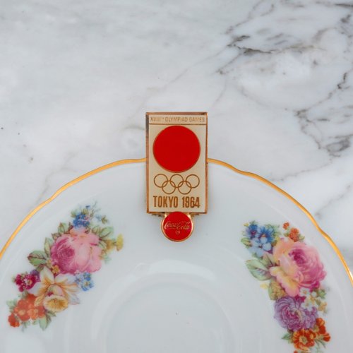 Chez Mamie 外婆家 復古可口可樂 x 1964 東京奧運紀念別針