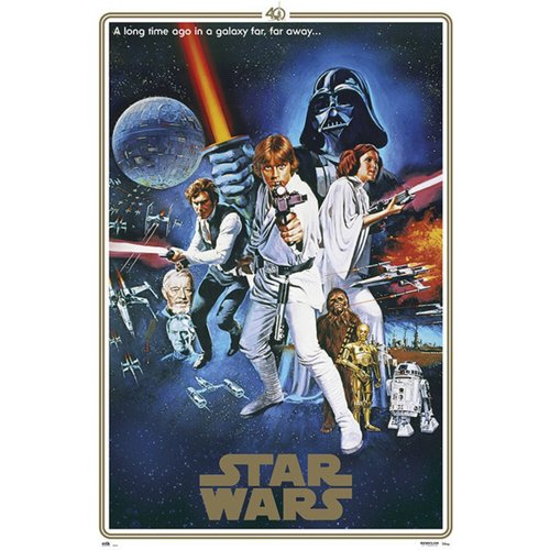 Dope 私貨 【星際大戰】Star Wars 星際大戰四部曲:曙光乍現 40週年紀念海報
