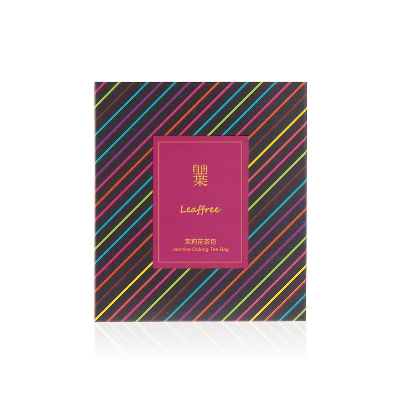 Leaffree | Jasmine Oolong | Tea Bags 6 - Tea - Other Materials Pink