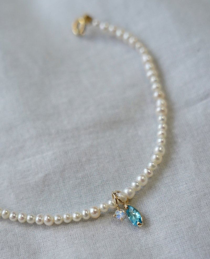 Birthstone Pearl Bracelet - Bracelets - Other Metals Multicolor