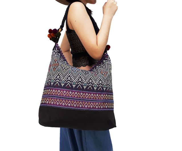 Woven discount cotton bag