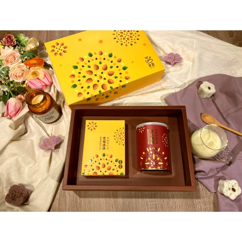 [Mother's Day Gift Box] Sugar-free and fragrance-free almond tea / American ginseng Ginkgo biloba beauty and beauty adjustment - อาหารเสริมและผลิตภัณฑ์สุขภาพ - วัสดุอื่นๆ 