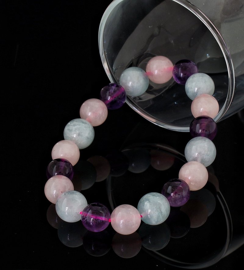 入門級多寶 11mm 手錬 ( Multi Gems 11mm Bracelet ) - 手鍊/手環 - 水晶 
