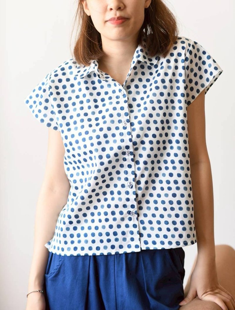 Short sleeves shirt - 女上衣/長袖上衣 - 其他材質 