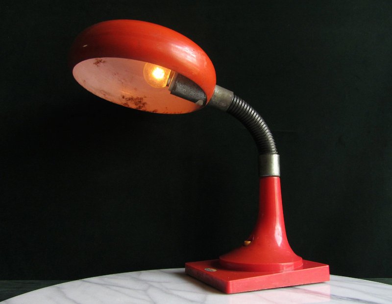 【OLD-TIME】初期の中古台湾テーブルランプ - 照明・ランプ - その他の素材 