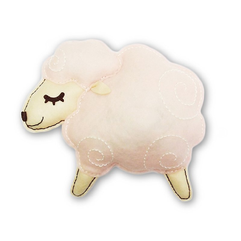 Fairy Land【材料包】療癒系動物抱枕-綿羊 - 其他 - 其他材質 