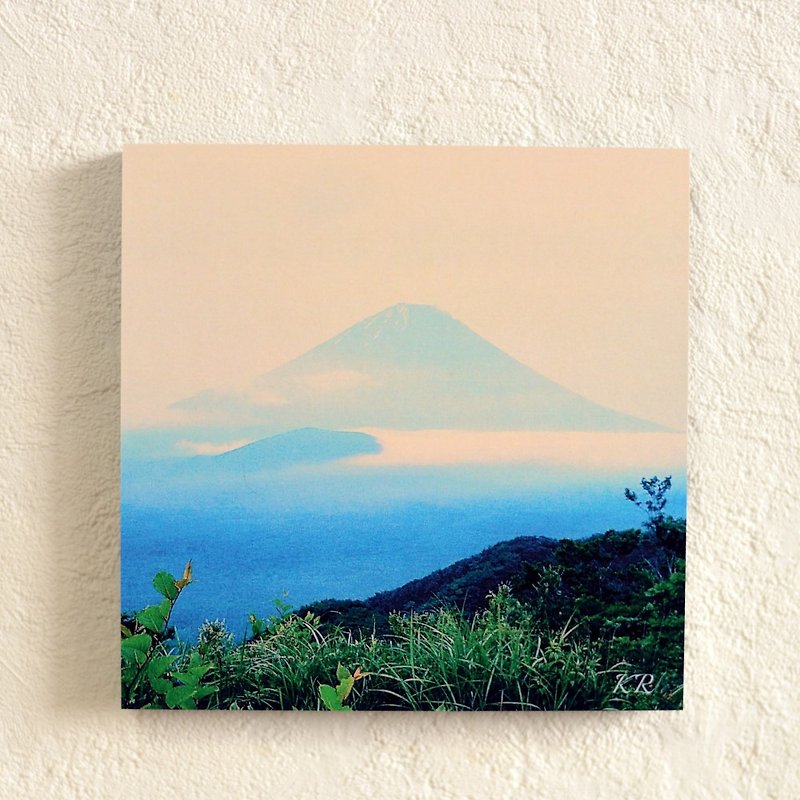Art Panel Mt.Fuji Fujiyama Japanese Sceanery Interior - Posters - Other Materials Khaki
