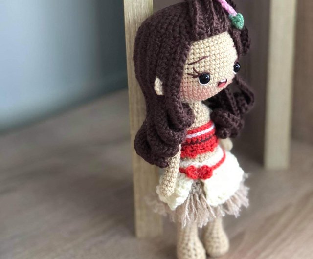 Moana Doll Crochet Pattern (Download Now) 