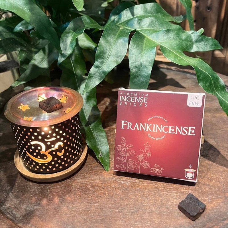 靈魂能量香氛│乳香│手揉香磚 Incense Bricks Frankincense - 香氛/精油/擴香 - 其他材質 
