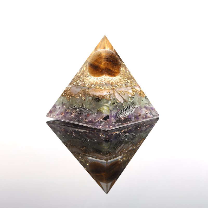 [Christmas Gift] Star of Abundance-Aogang Pyramid Orgonite Crystal Healing Lucky and Lucky Olympics