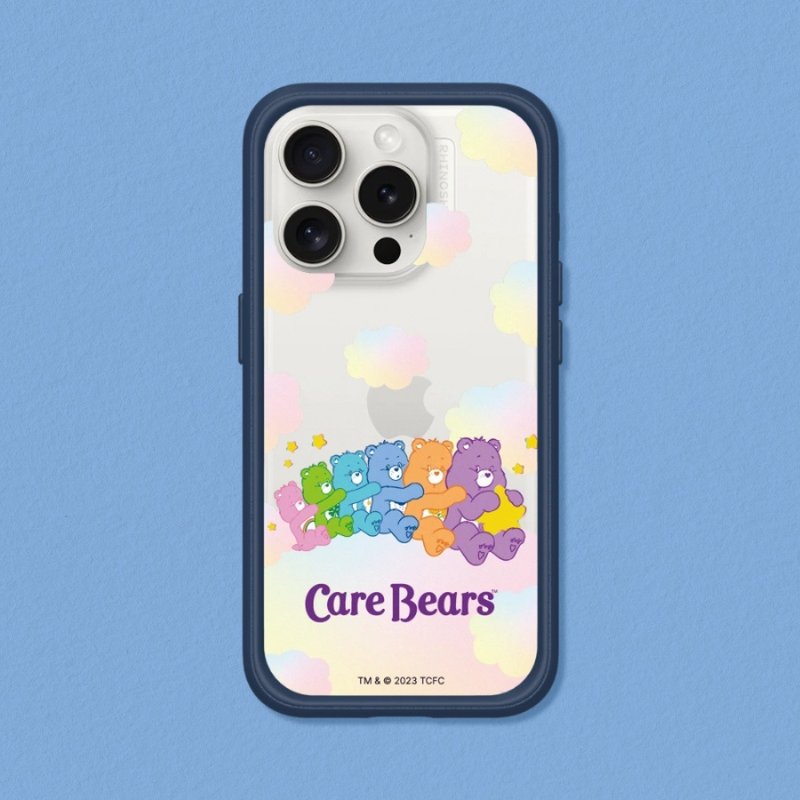 Mod NX邊框背蓋手機殼∣Care Bears/雲朵綿綿 for iPhone - 手機殼/手機套 - 塑膠 多色