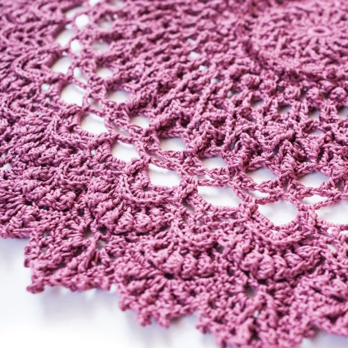 Crochet Fashion Studio Janine 桌巾 | 手工鉤針編織桌巾 | 桌巾 桌旗 | 居家佈置 | 手作 | Table dining decor doily | Custom place mat