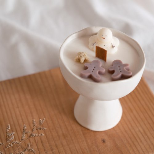 * vintage candle ❀ 小さな陶器製 キャンドル vintage candle ❀ 小さな陶器製 キャンドル