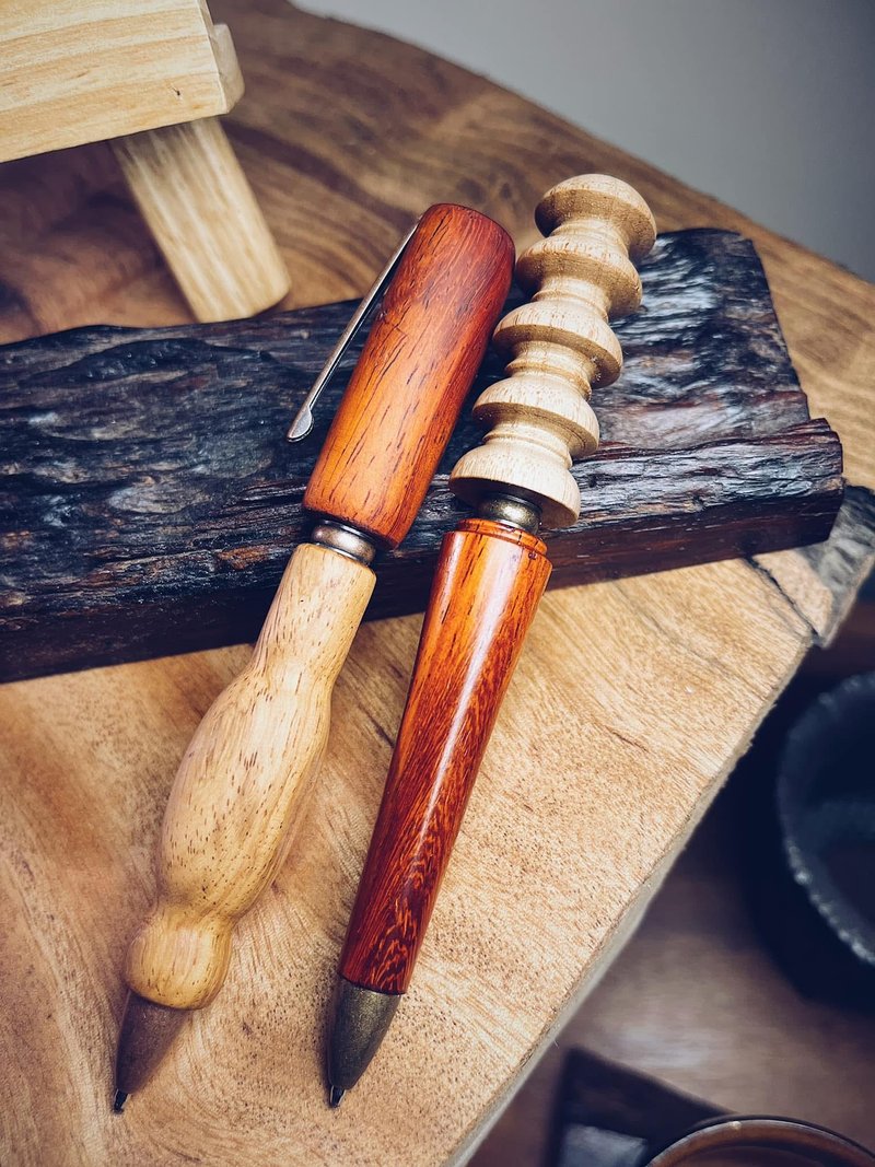 【一人成團】台北大稻埕手工筆體驗課/轉軸原子筆 - 木工/竹藝 - 木頭 