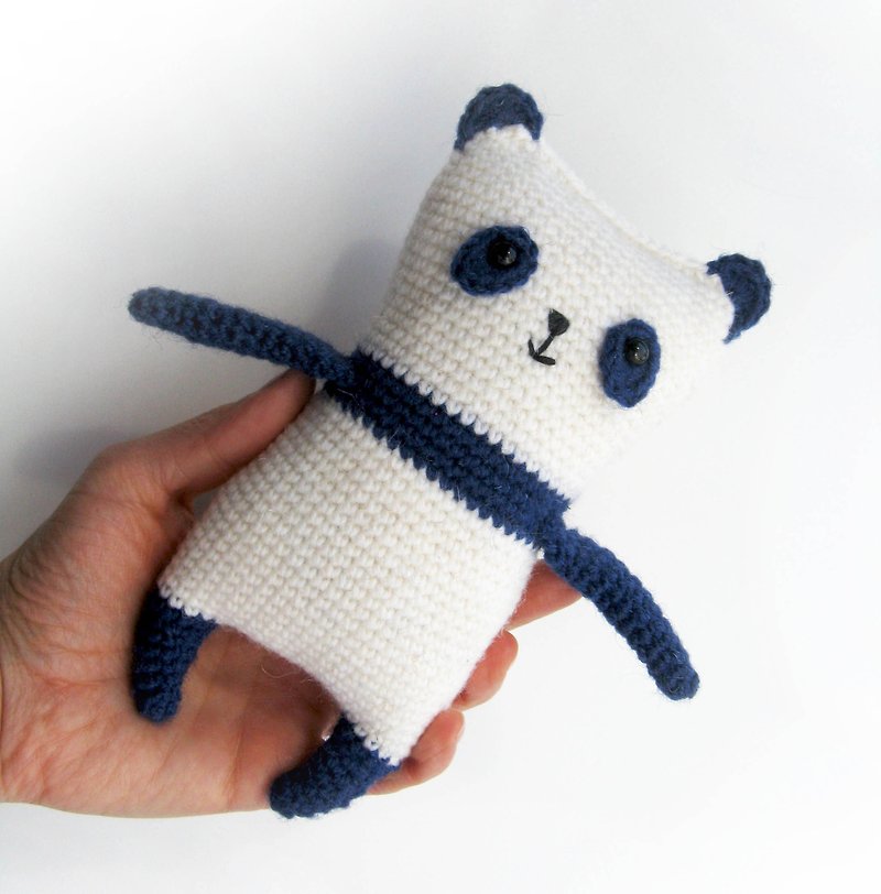 【ดิจิทัล】Crochet Pattern Panda. DIY Amigurumi Crochet Pattern, PDF file digital download