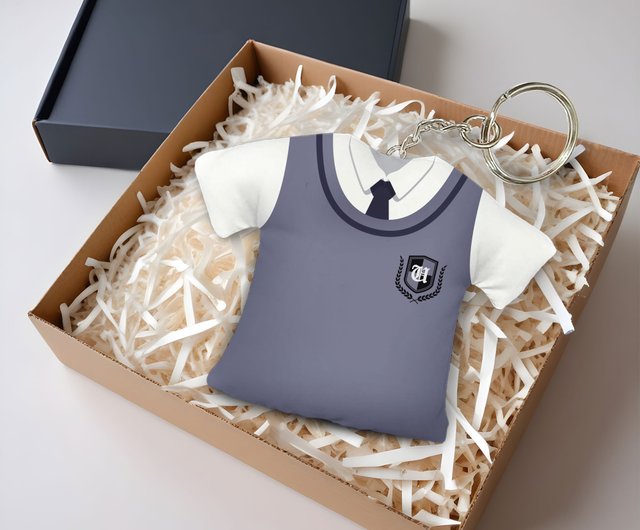 オーダーメイド制服キーホルダー・ペンダント】卒業記念品を図面