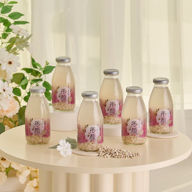 天然保養品【谷溜谷溜】彤顏(薏仁飲*6入)  | (無禮盒)有顆粒 - 養生/保健食品/飲品 - 新鮮食材 粉紅色