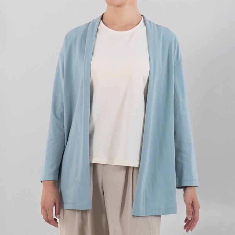 soufflé women's soft thin jacket - 2 colors in total - Women's Casual & Functional Jackets - Cotton & Hemp Khaki