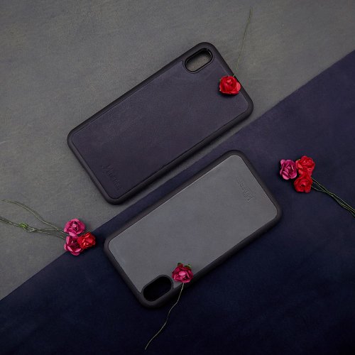 The Lederer 皮革 x 情侶專屬黃銅模具。iPhone套套裝D。SPS013