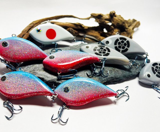 Wooden_lure 手作り木製ルアー VIB バイブレーション 10.5g 60mm - ショップ wooden-lure その他 - Pinkoi