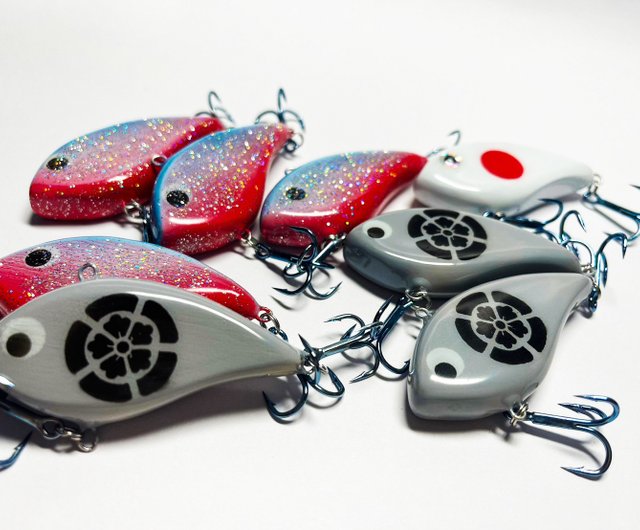 Wooden_lure 手作り木製ルアー VIB バイブレーション 10.5g 60mm - ショップ wooden-lure その他 - Pinkoi