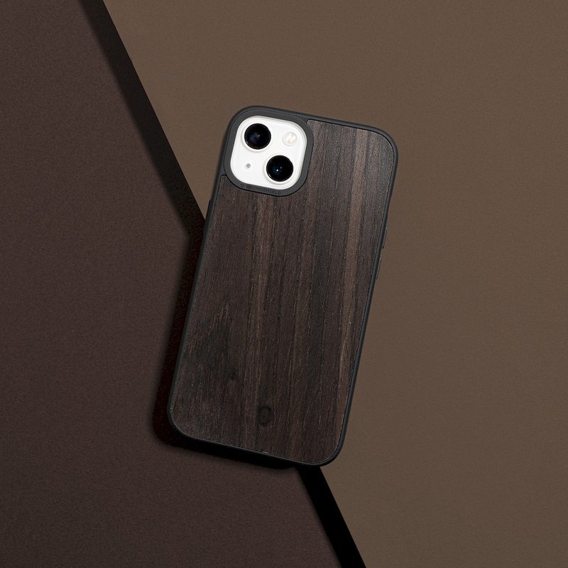 SolidSuit木紋防摔手機殼/黑橡木-for iPhone 11系列 - 手機殼/手機套 - 塑膠 咖啡色
