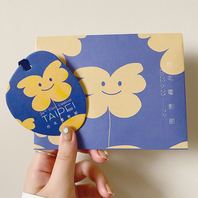 Take a Snooze 瞇一下 x 台北電影節 - No.17 原生 - 聯名香氛卡 - 香氛/精油/擴香 - 紙 藍色