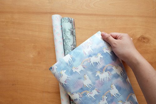 A PIECE(S) OF PAPER Reusable Wrapping papers (Collection 11) : Set of 3