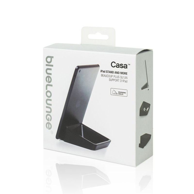 Bluelounge Casa (Black)- stand for iPad /iPad Mini / iPad Air / iPad Pro - ที่ตั้งมือถือ - พลาสติก สีดำ
