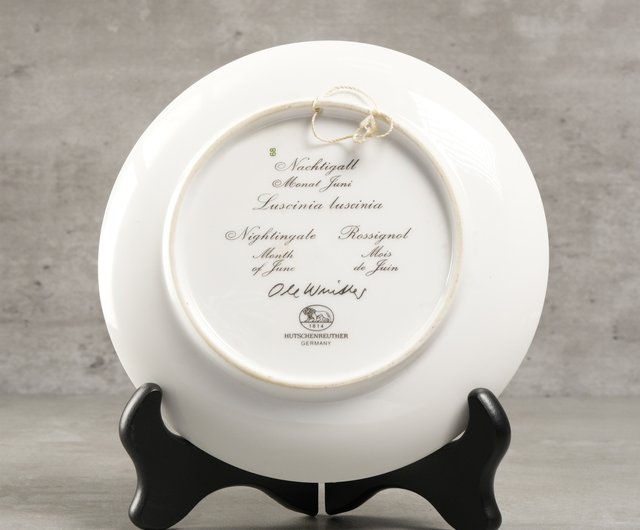 1970年代のドイツの有名な磁器フッチェンロイターライオンブランドの鳥