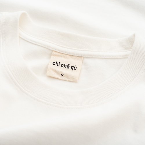 食べるお茶 tochihaqu2021 新作 コットン 半袖 Tシャツ ゆったり刺繍 花柄