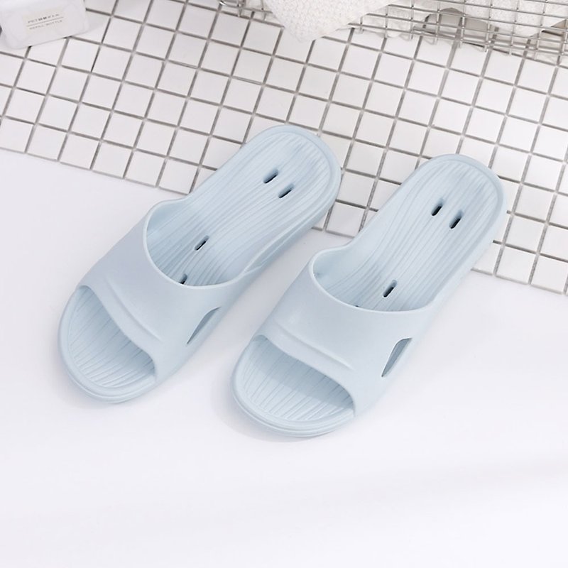 【維諾妮卡】氣流循環 專利首創動態氣流家居鞋-水藍 - 拖鞋 - 塑膠 