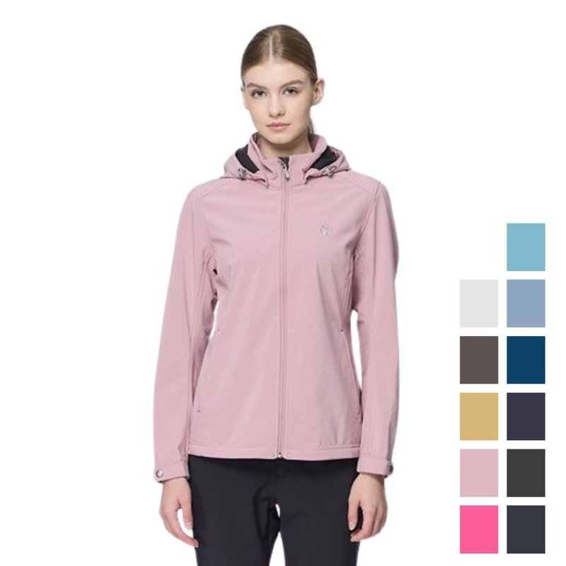 [Wildland] Flexible and ultra-light three-layer mountain travel functional jacket for women W2901 - เสื้อแจ็คเก็ต - เส้นใยสังเคราะห์ หลากหลายสี