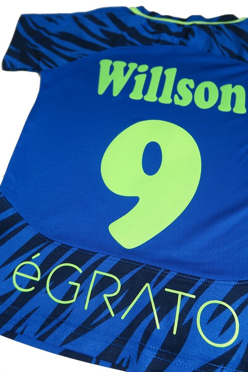 é Grato 兒童 足球套裝+客製化印刷 (超人藍) - 其他 - 聚酯纖維 藍色